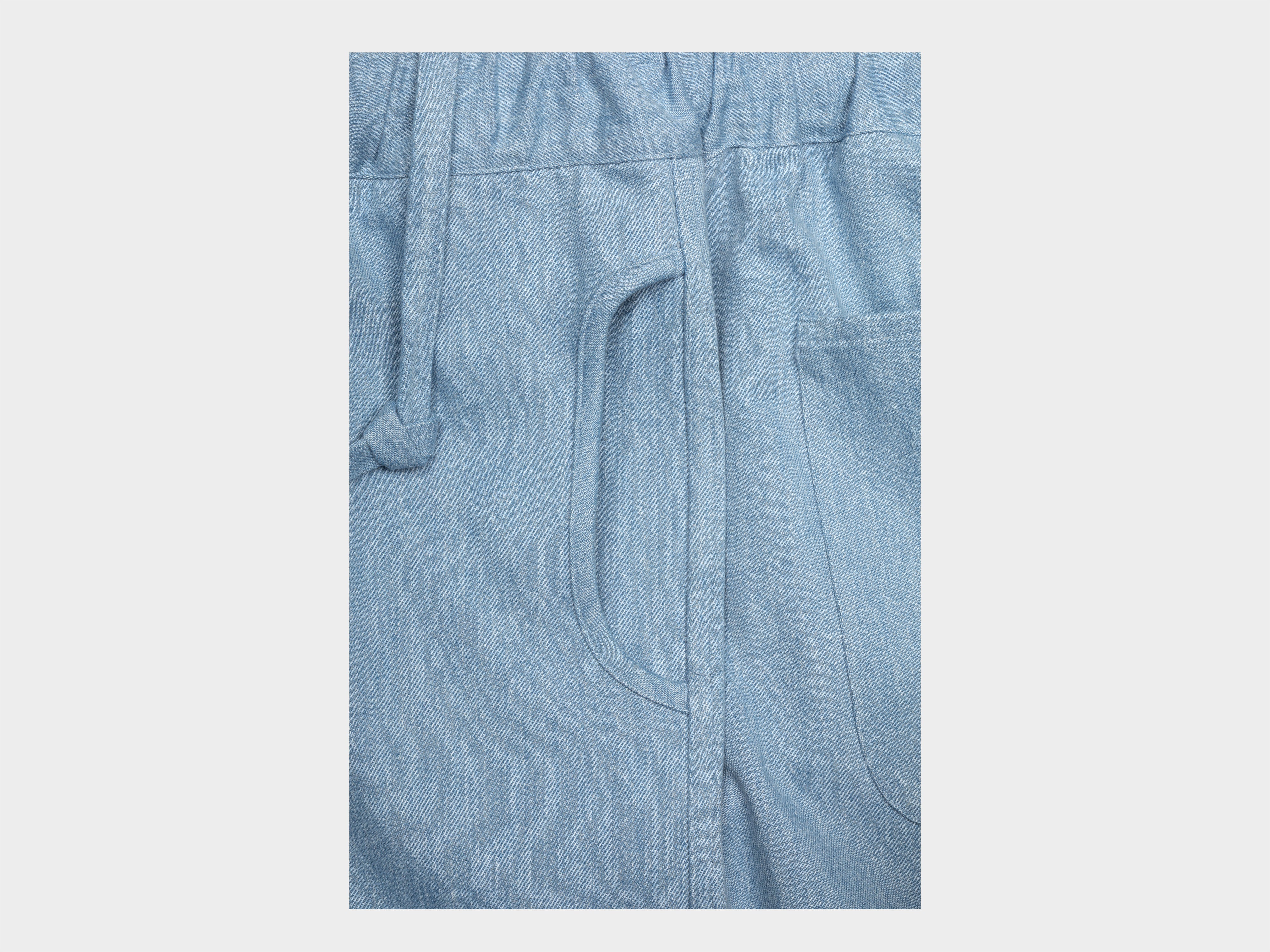 R22P5 "Solid Pants" Stone Cutch Denim