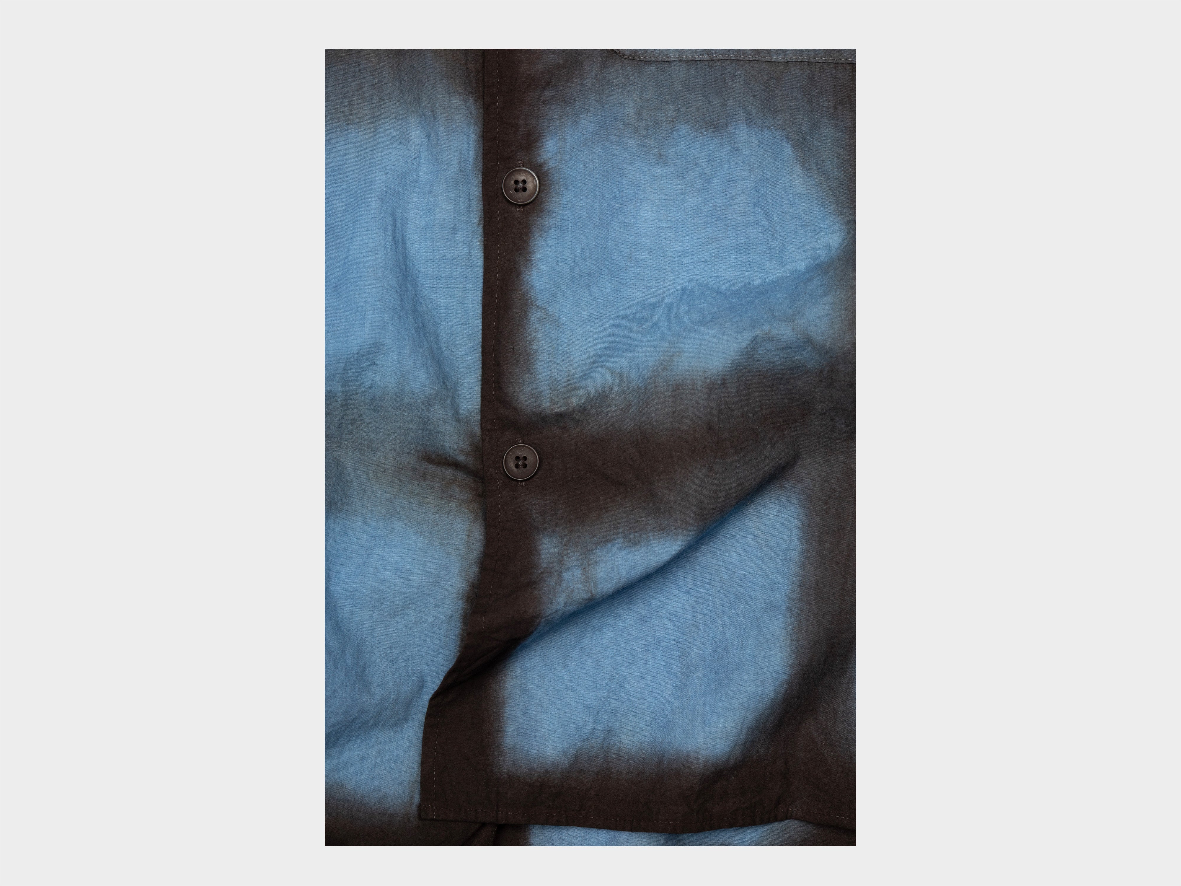 R22S4 "OD Shirt" Indigo / Dorozome Itajime