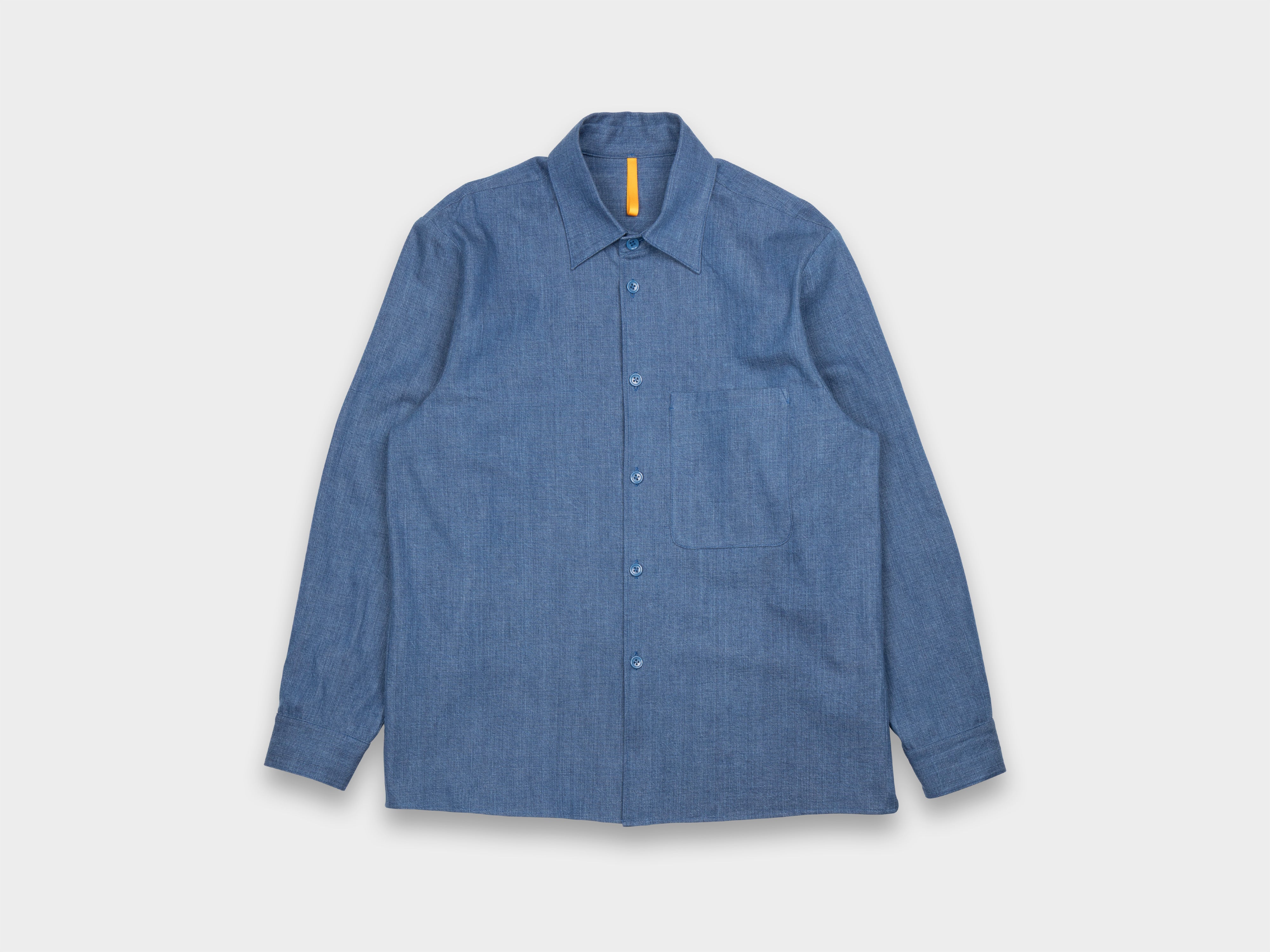 R22S4 "OD Shirt" Fade Organic 6oz Denim