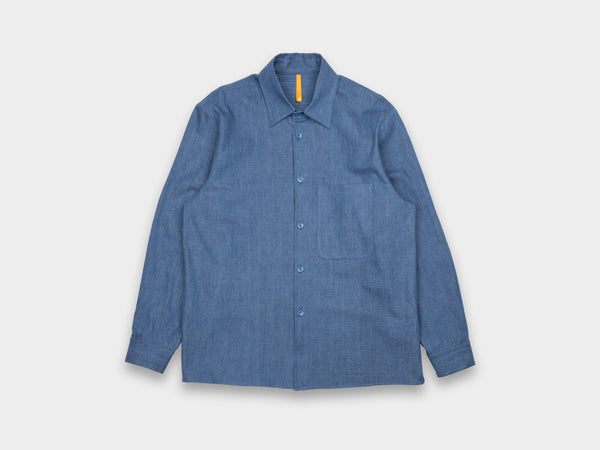 R22S4 "OD Shirt" Fade Organic 6oz Denim