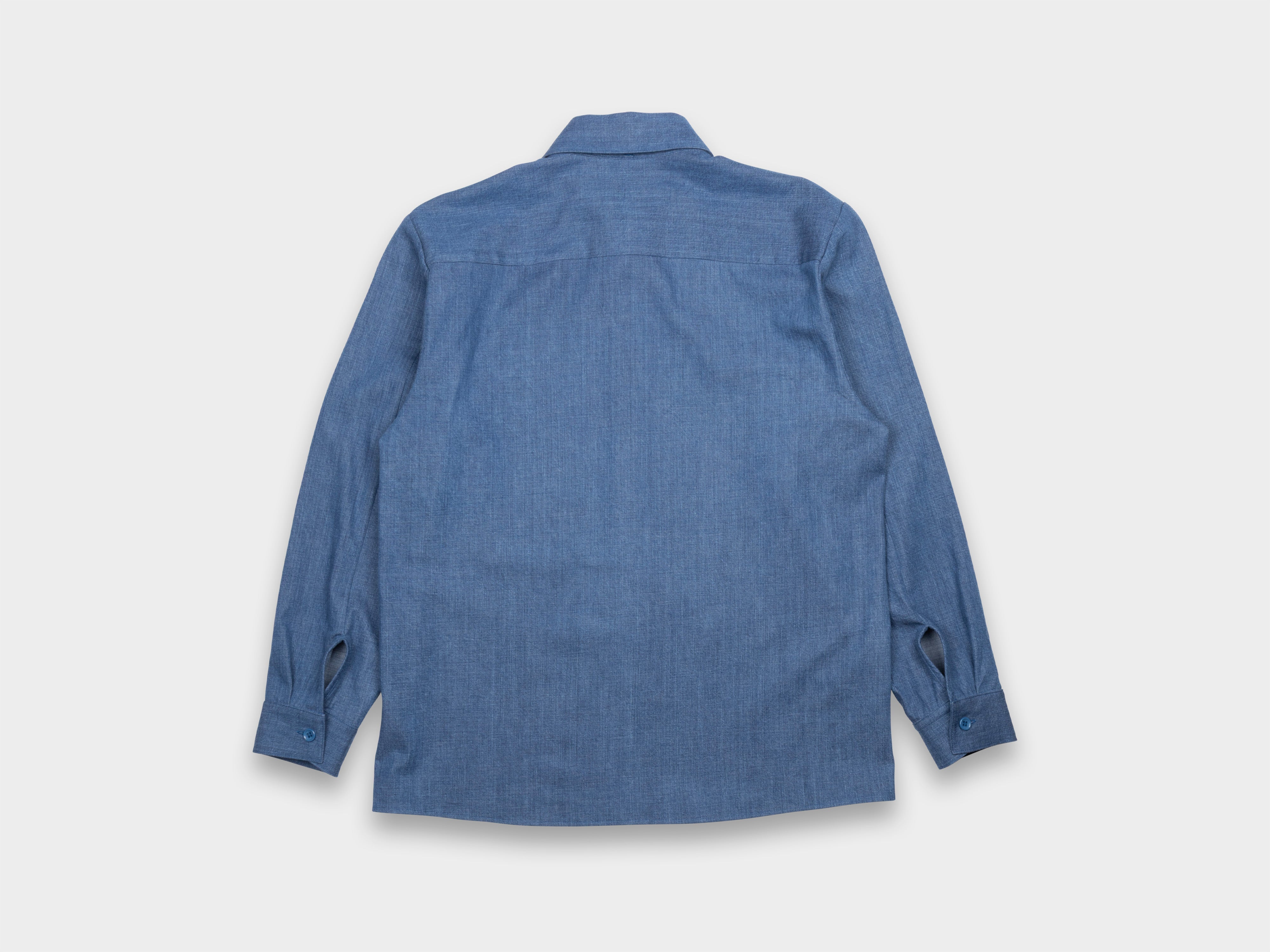 R22S4 "OD Shirt" Fade Organic 6oz Denim