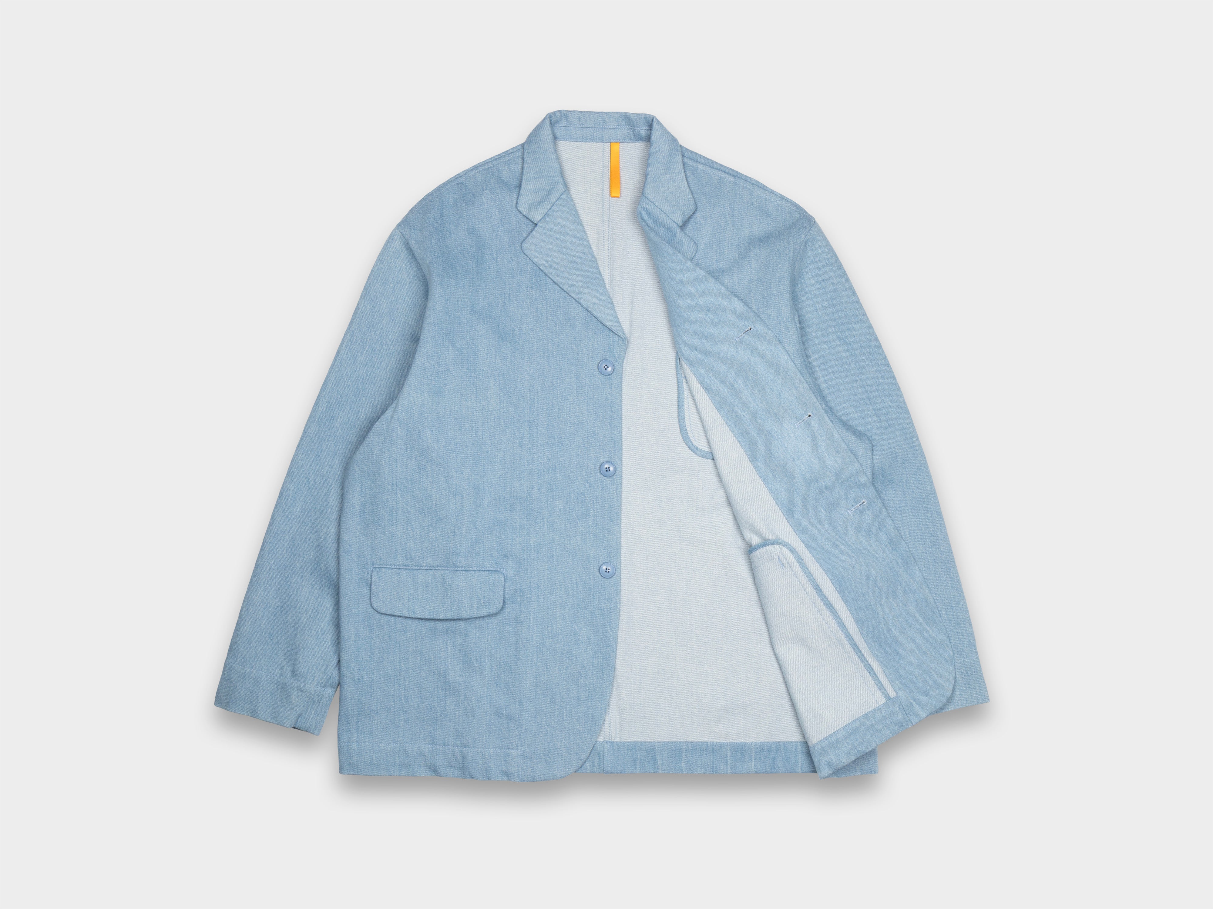 R22Y4 "Big Blazer" Stone Cutch Denim