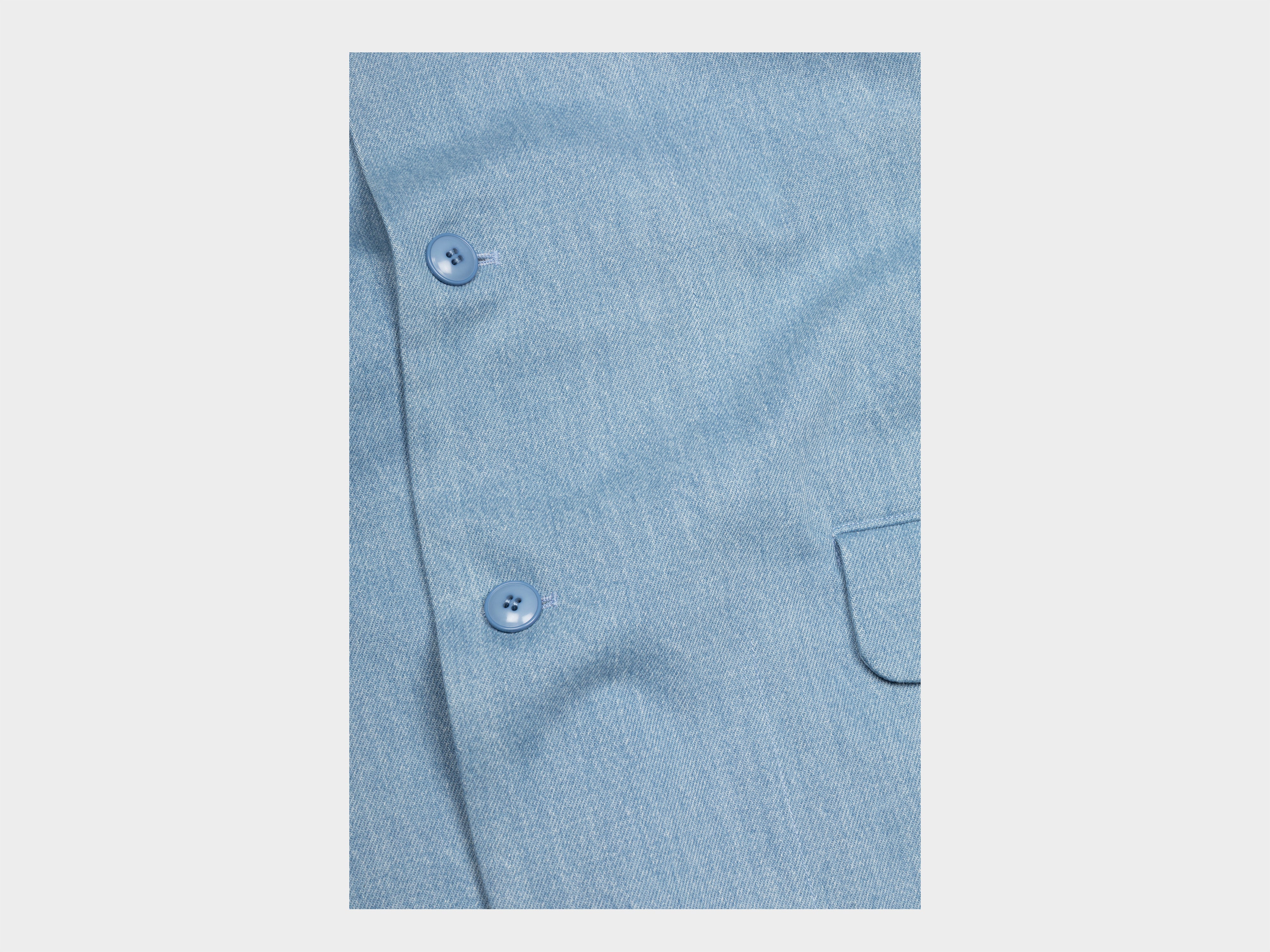 R22Y4 "Big Blazer" Stone Cutch Denim