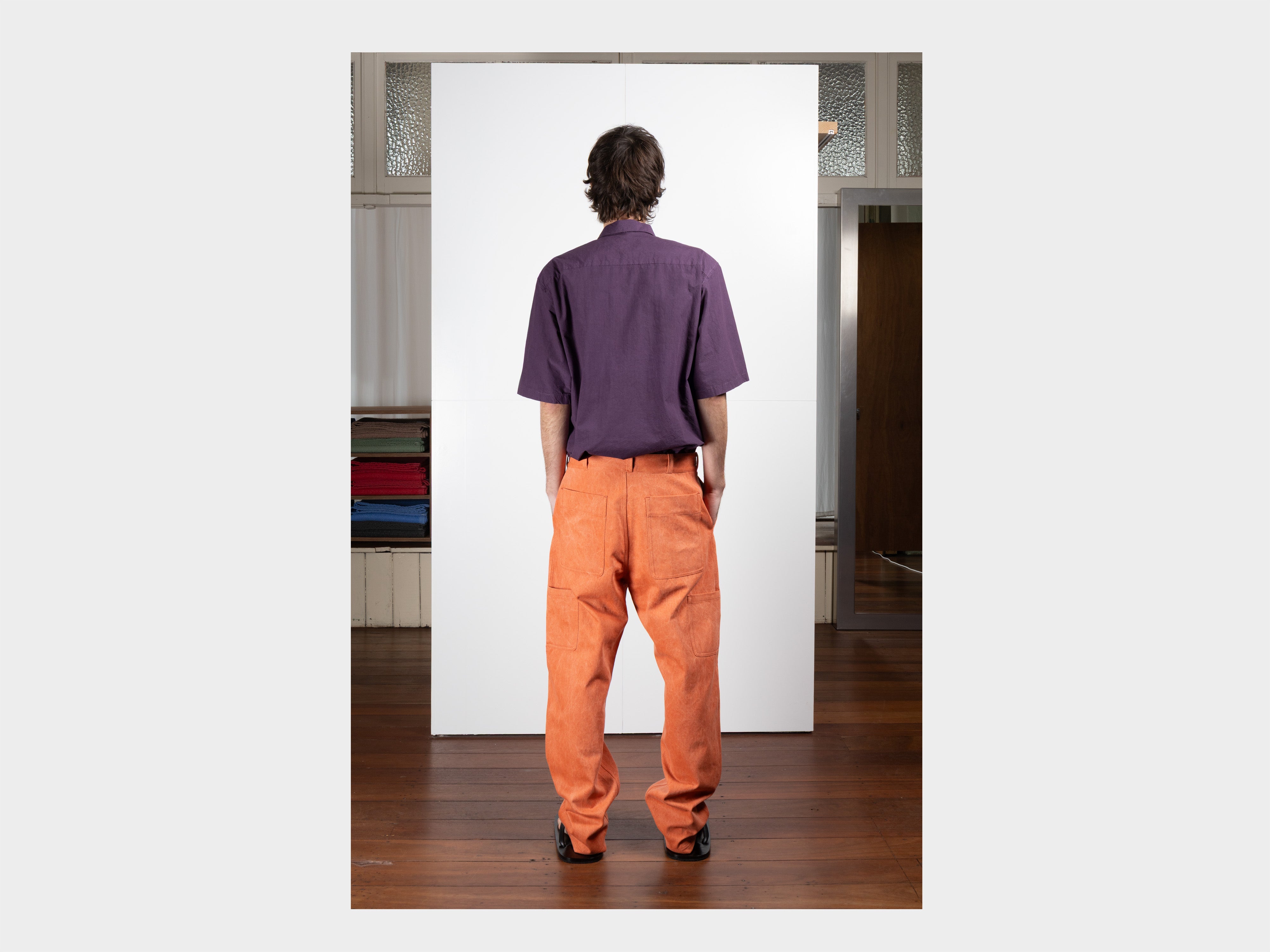 R22J4 "Jebok Chino" Copper Organic Denim