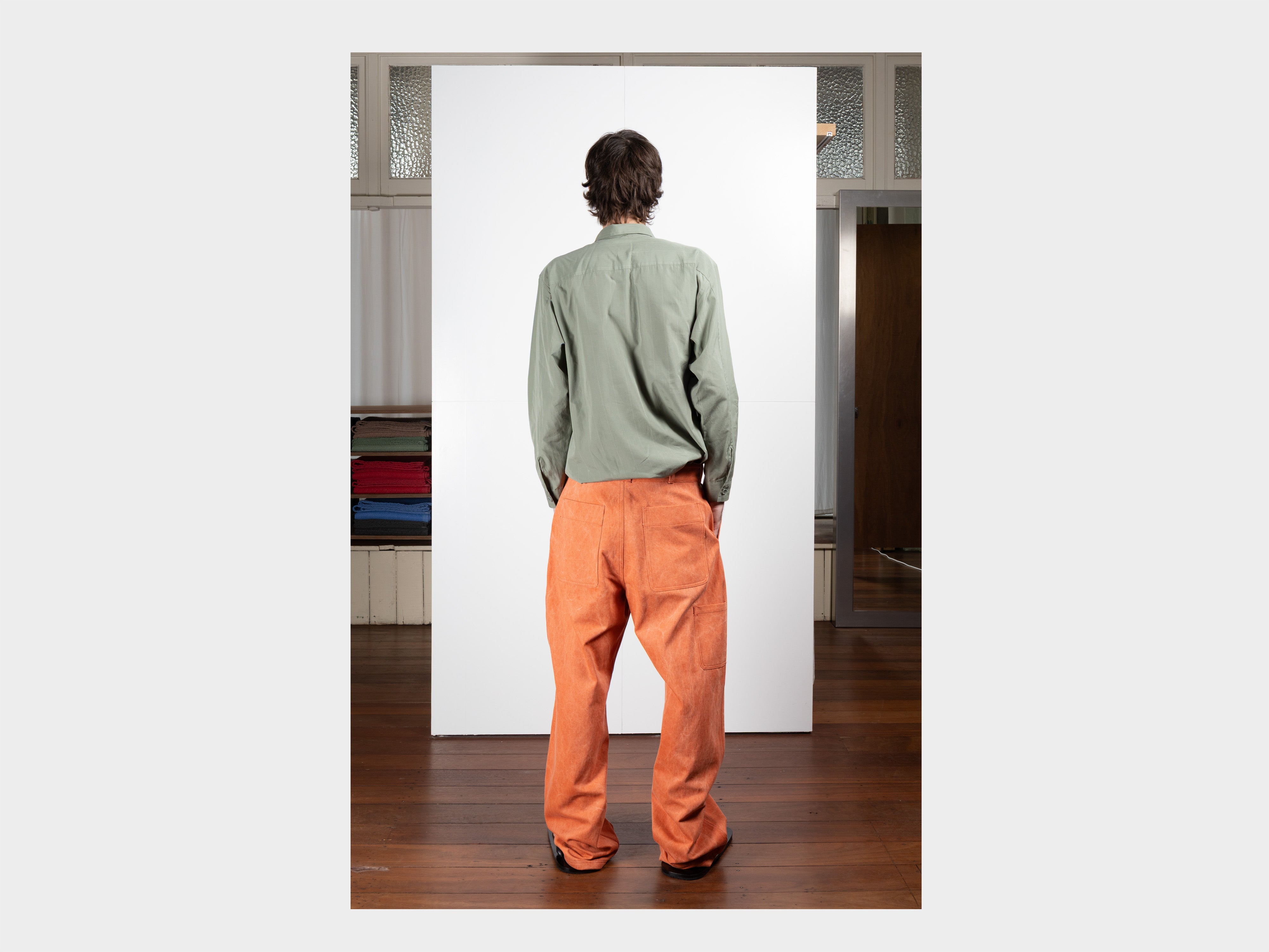 R22J6 "Jebok Pants" Copper Organic Denim