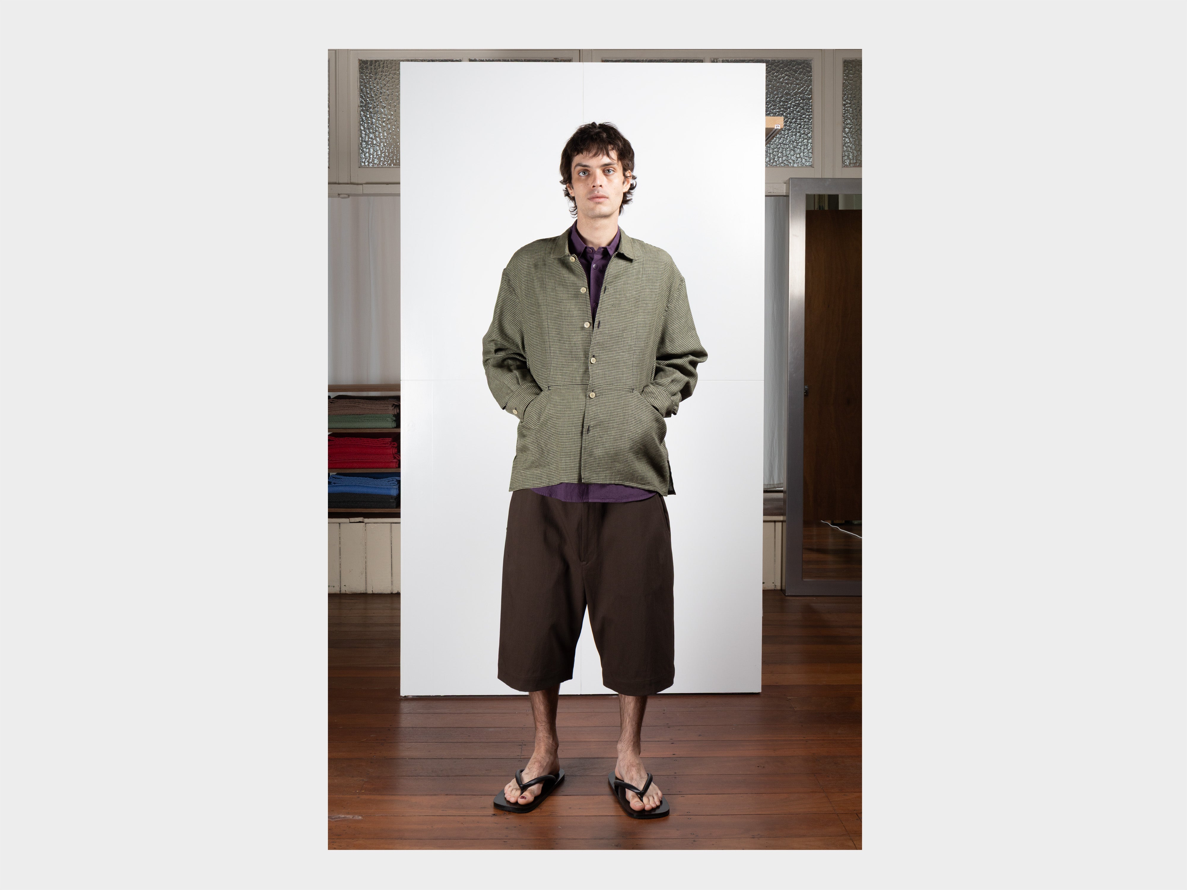 R22S5 "Shop Shirt" Kudzu Gingham