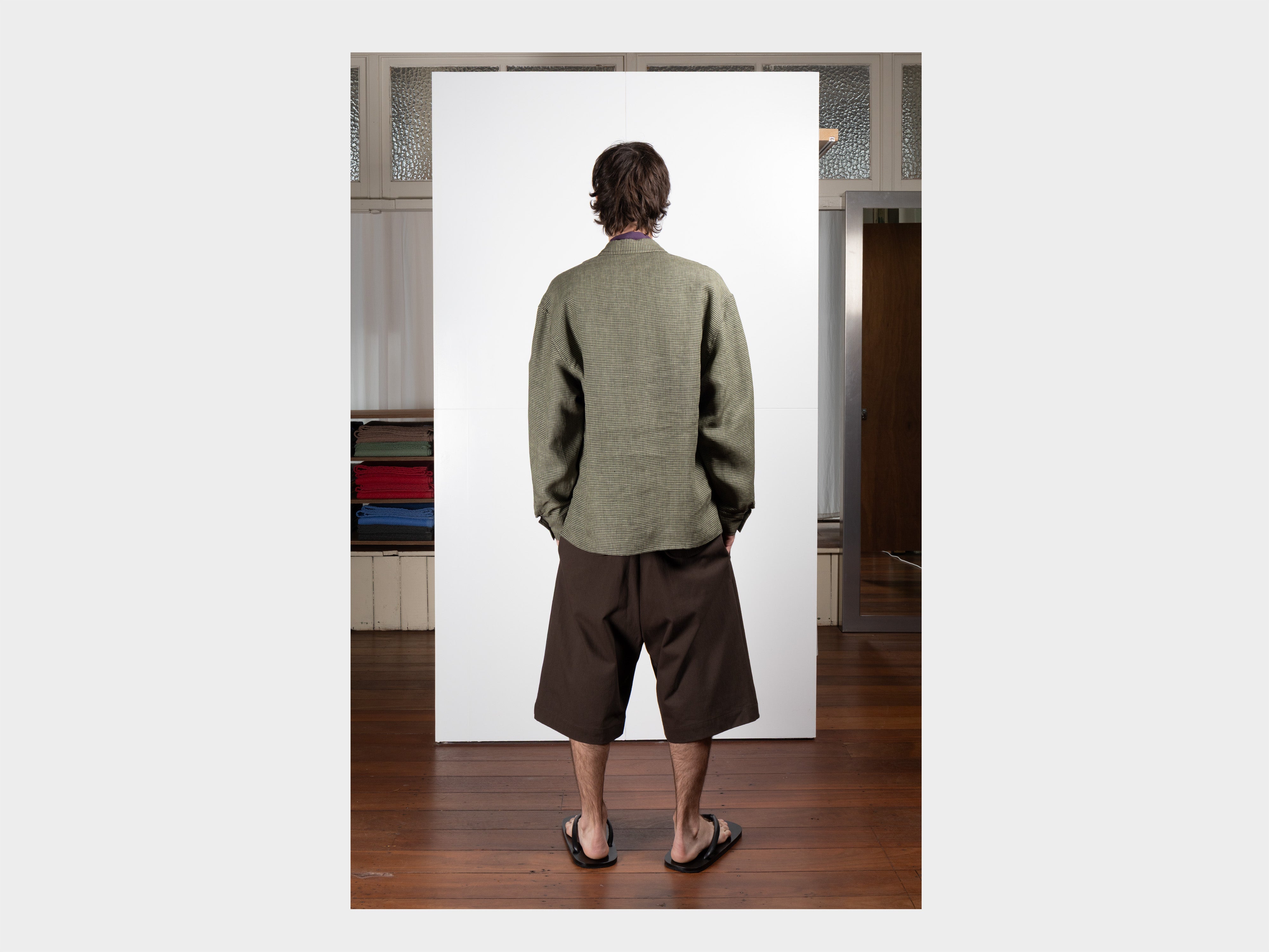 R22S5 "Shop Shirt" Kudzu Gingham