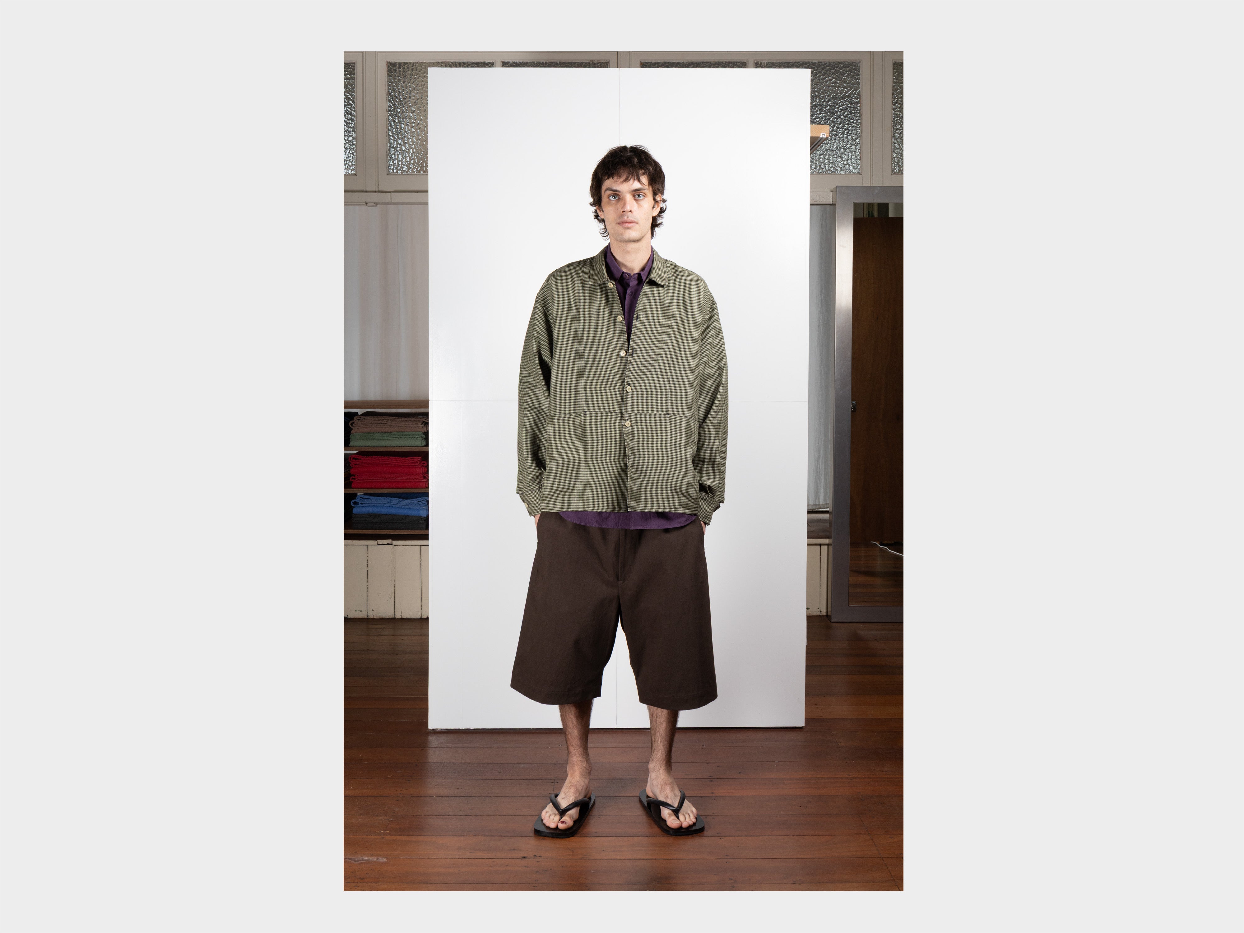 R22S5 "Shop Shirt" Kudzu Gingham