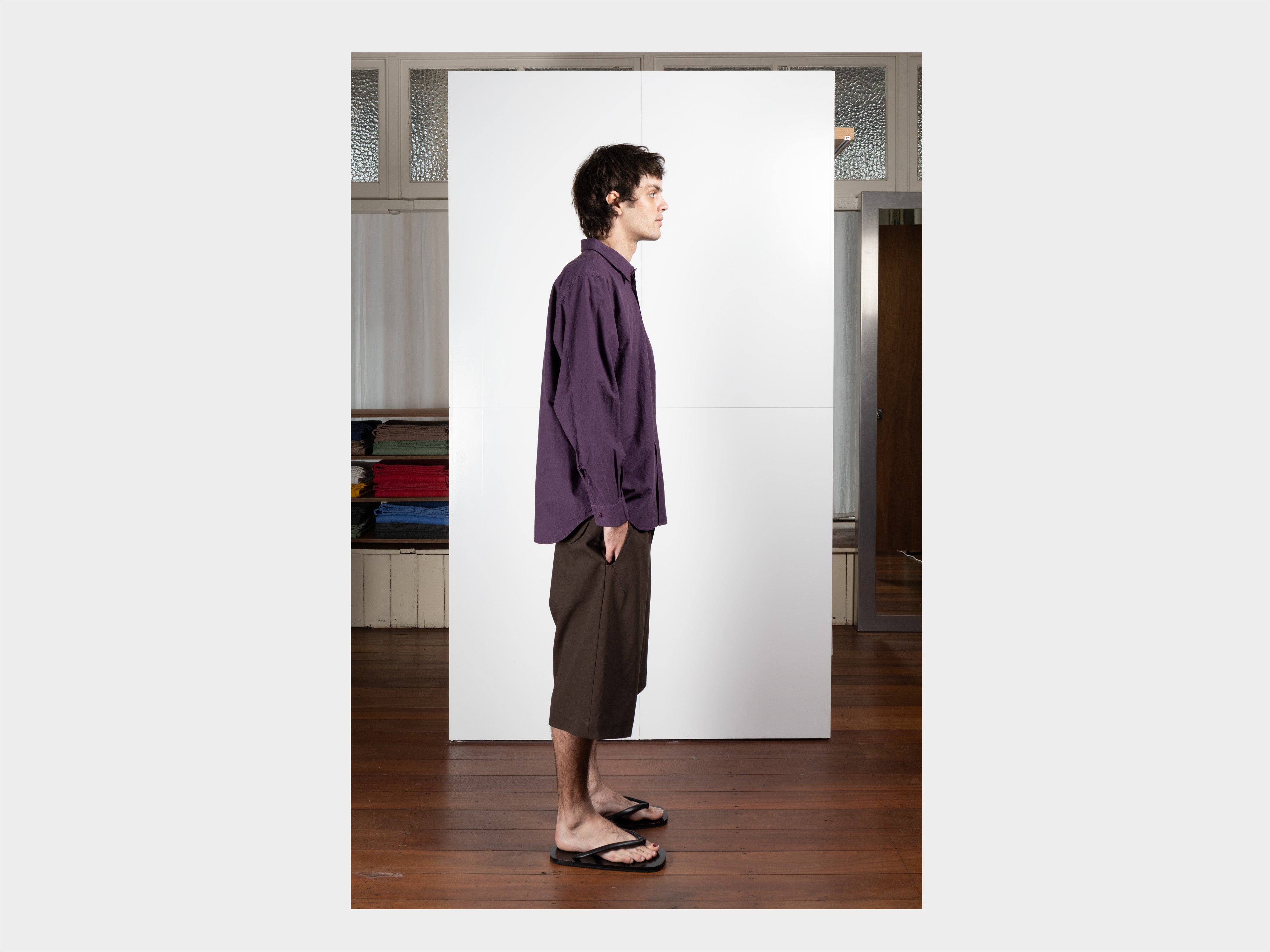 R22S8 "Weather Shirt" Berry 160