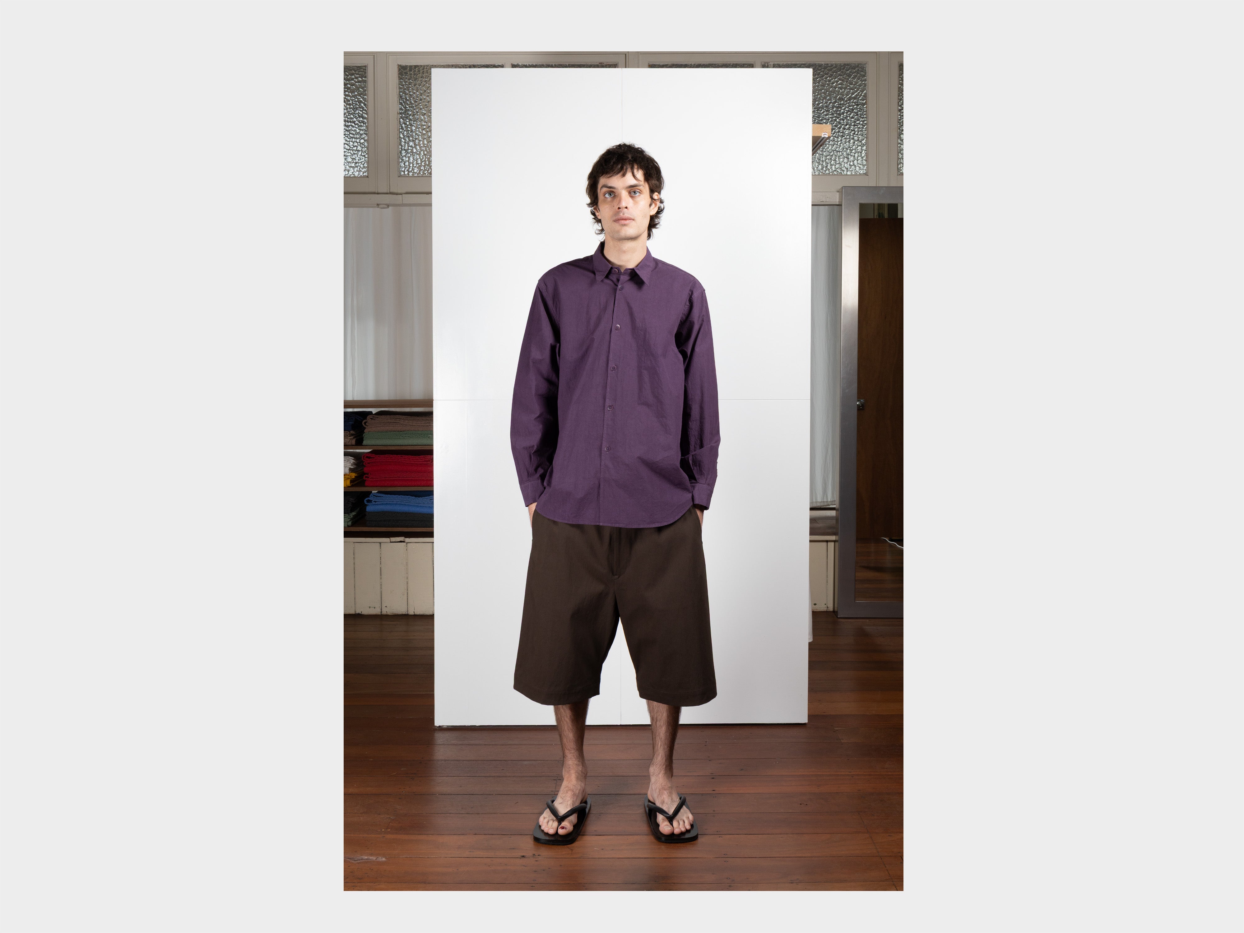 R22S8 "Weather Shirt" Berry 160