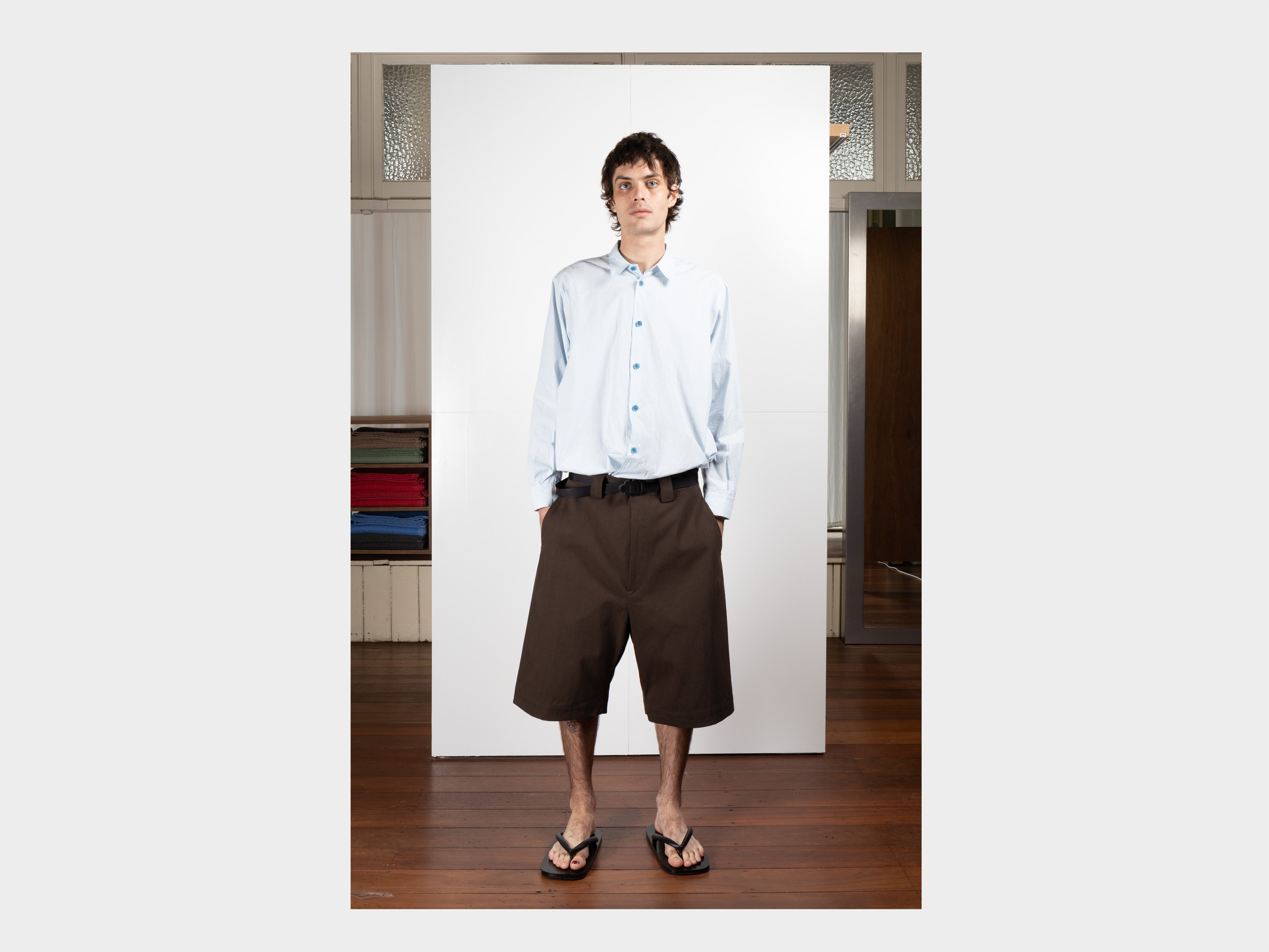 R22M7 "Service Shorts" Tropic Tricotine