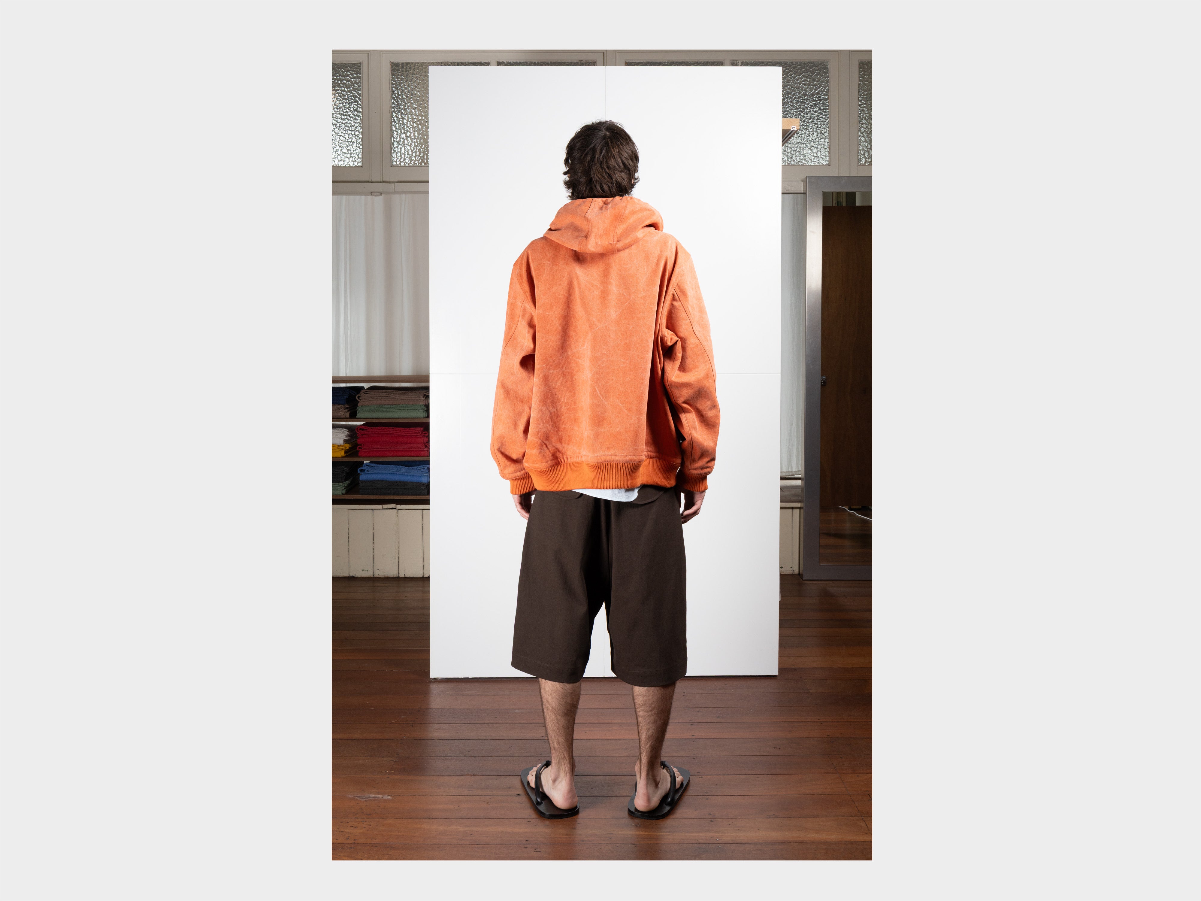 R22J3 "Jebok Parka" Copper Organic Denim
