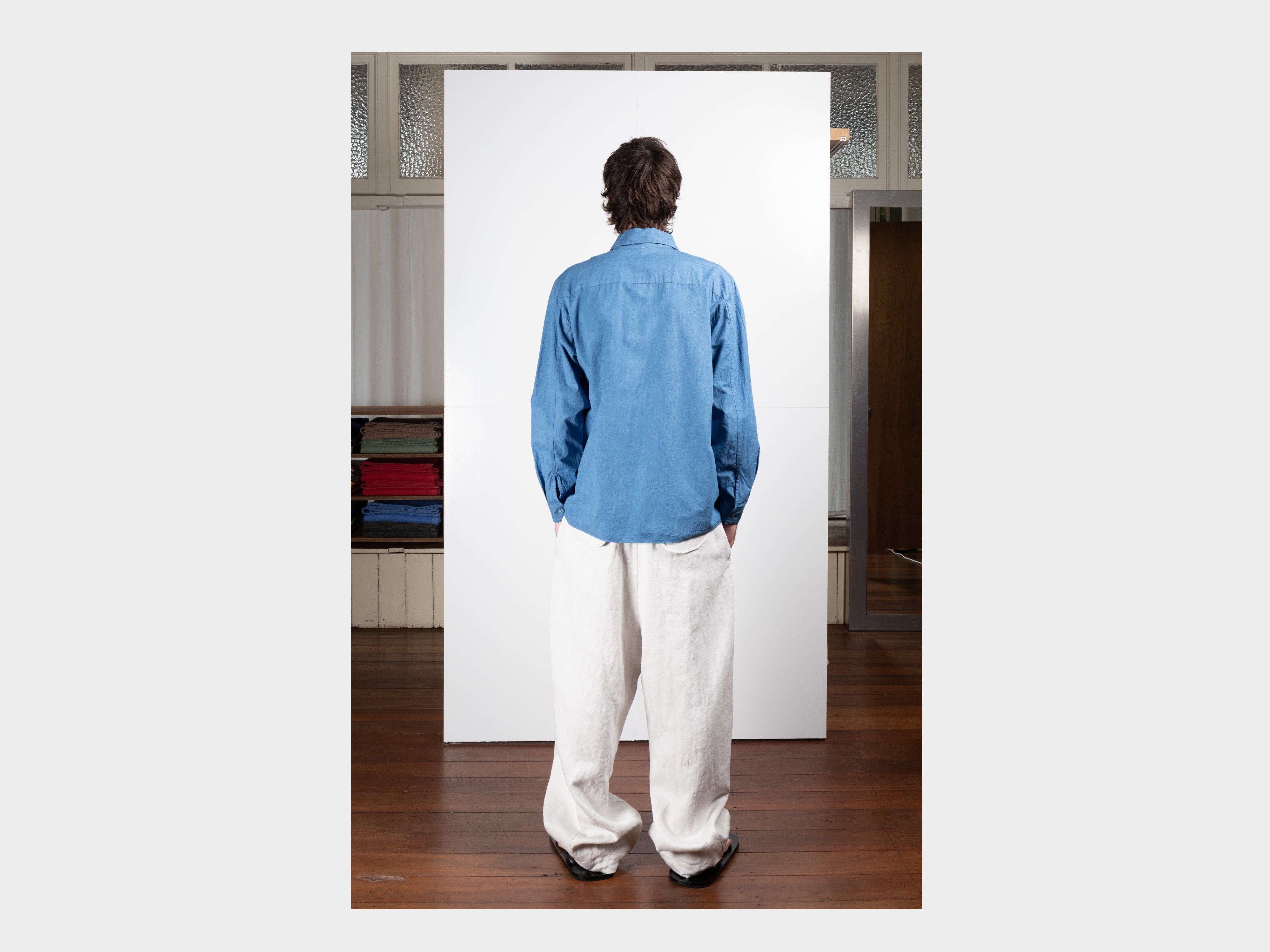 R22S4 "OD Shirt" Light Indigo