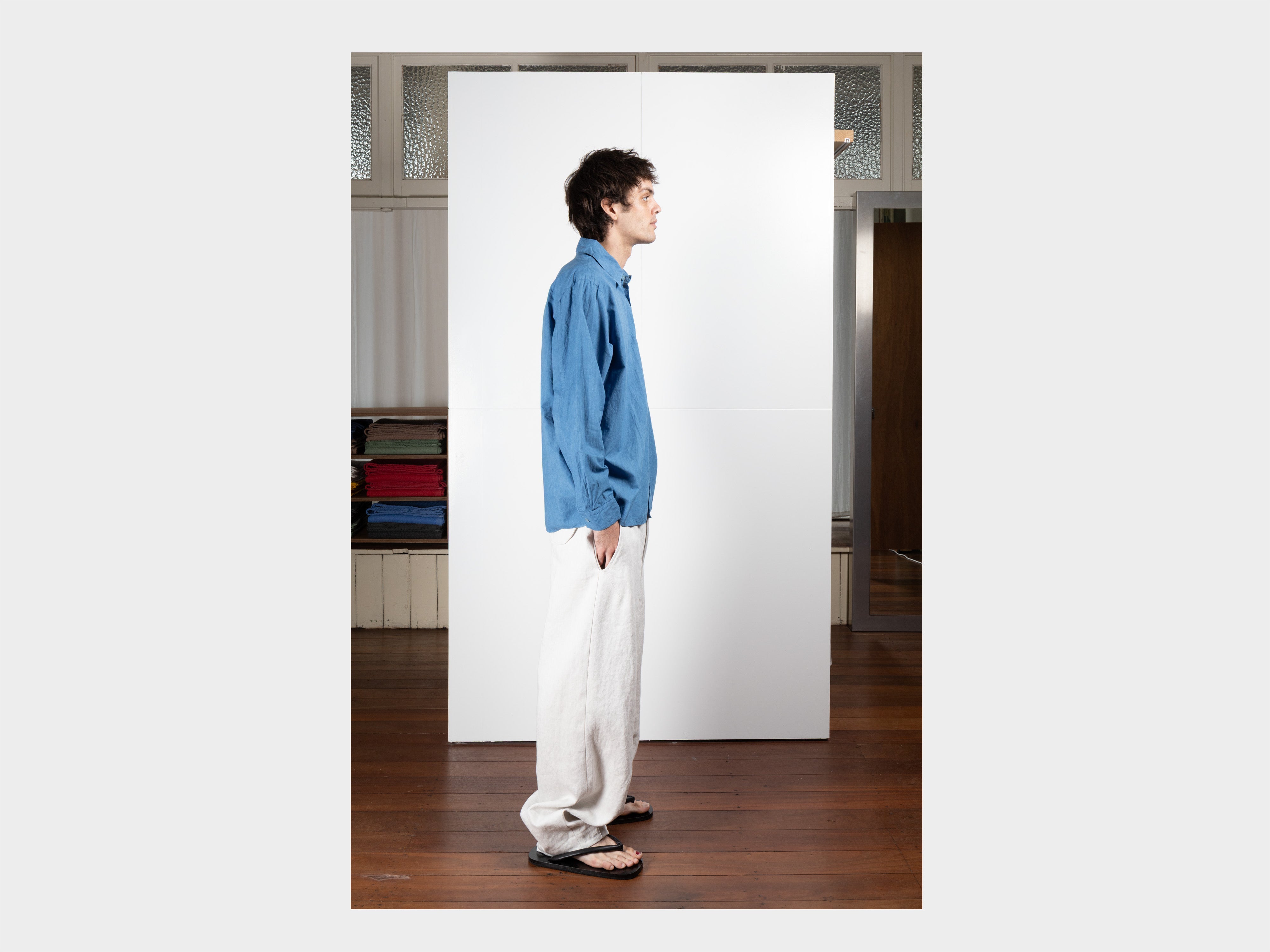 R22S4 "OD Shirt" Light Indigo