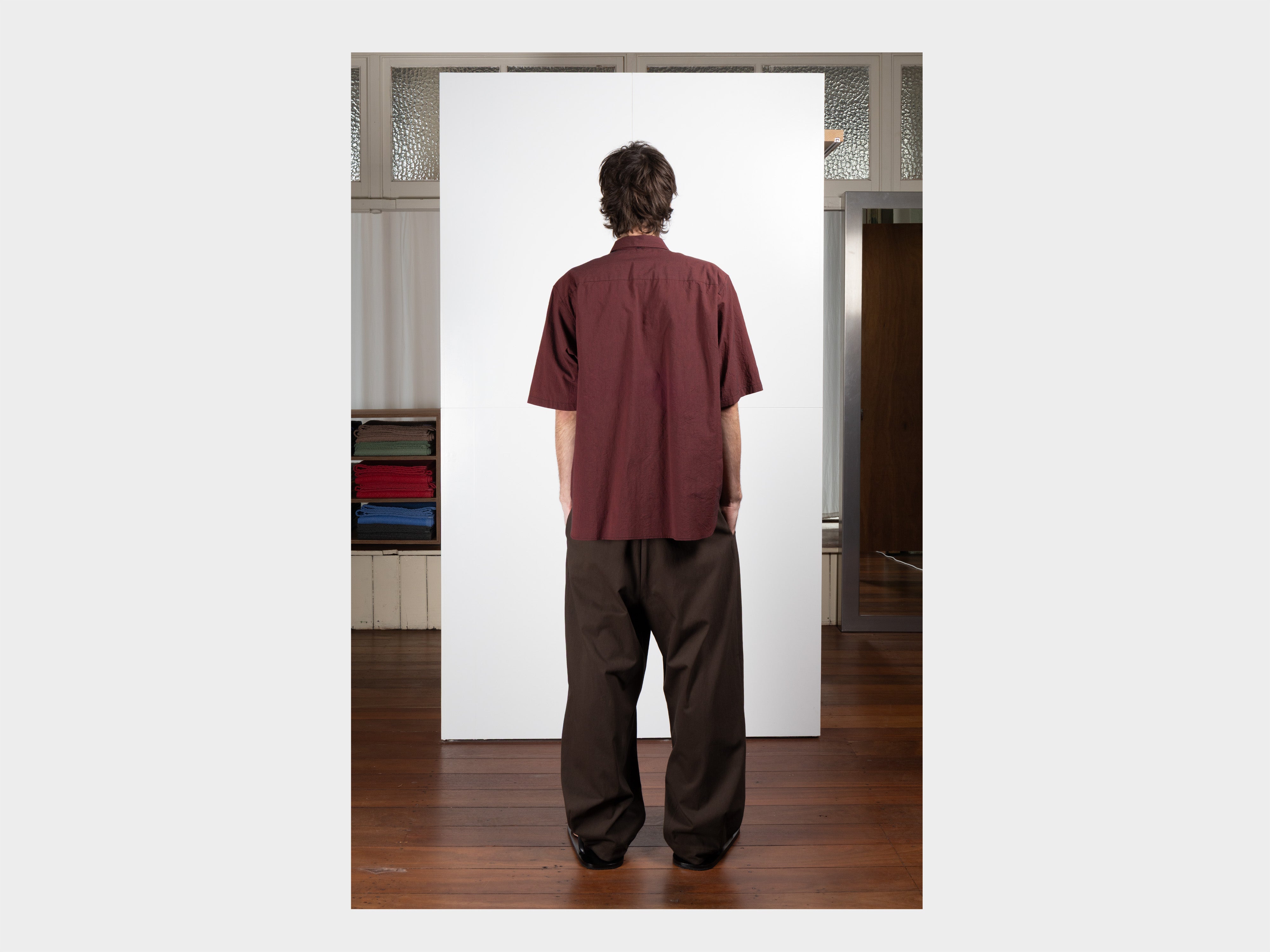 R22S9 "S/S Weather Shirt" Crater Cordlane