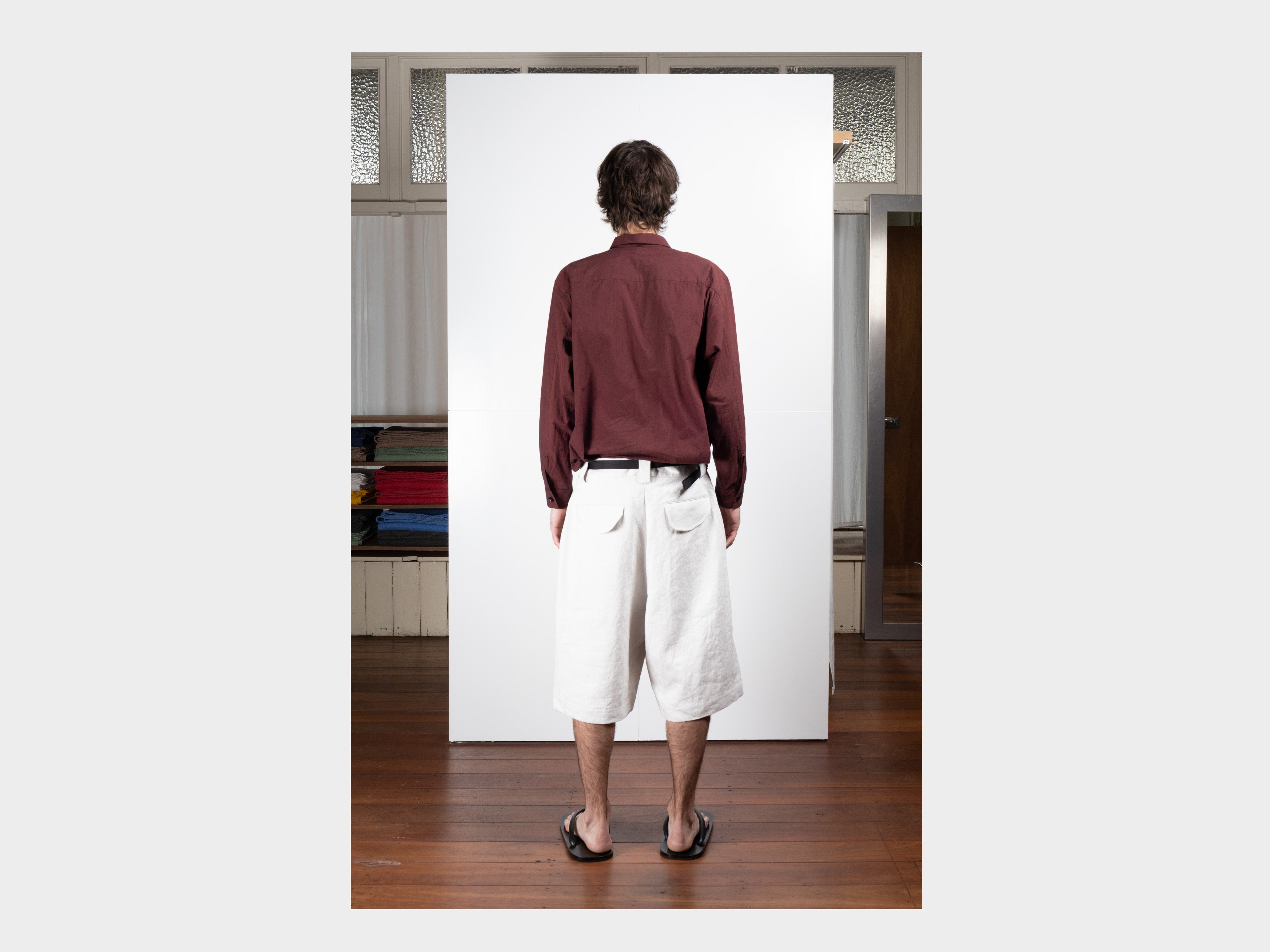 R22M7 "Service Shorts" Heirloom Herringbone