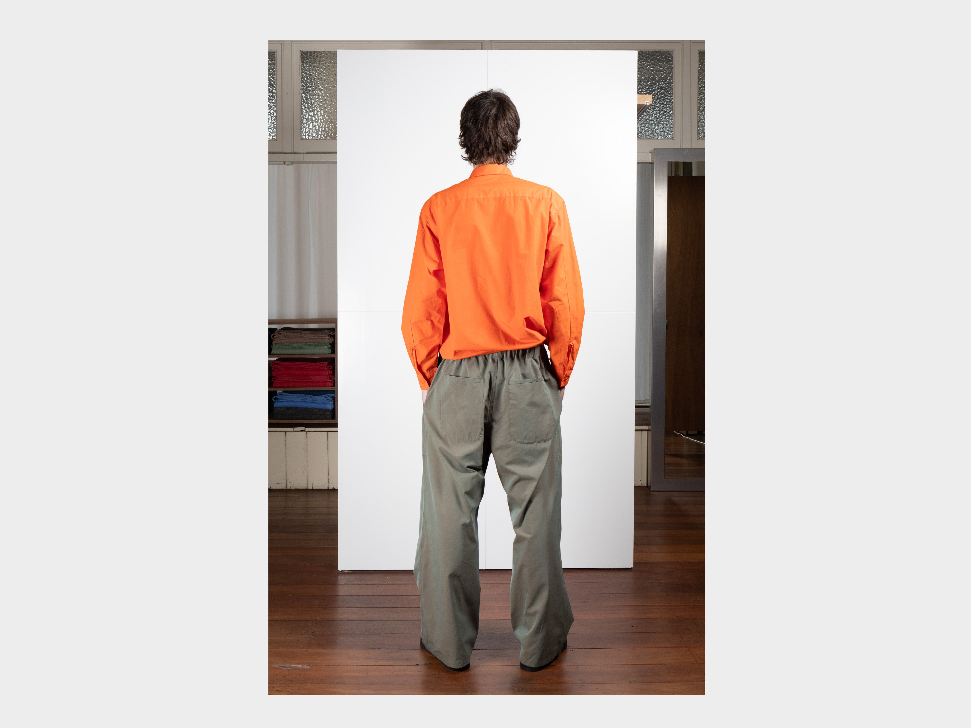 R22P5 "Solid Pants" Pond Gabardine