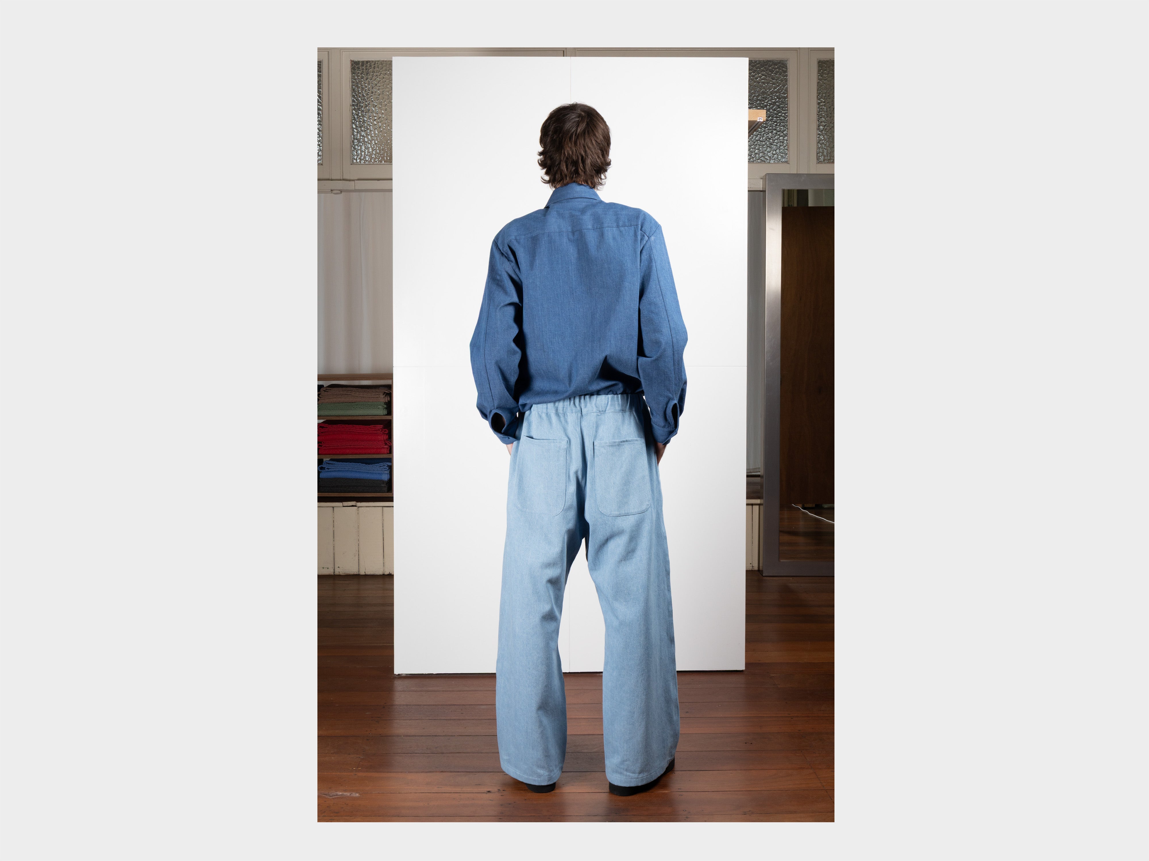 R22P5 "Solid Pants" Stone Cutch Denim