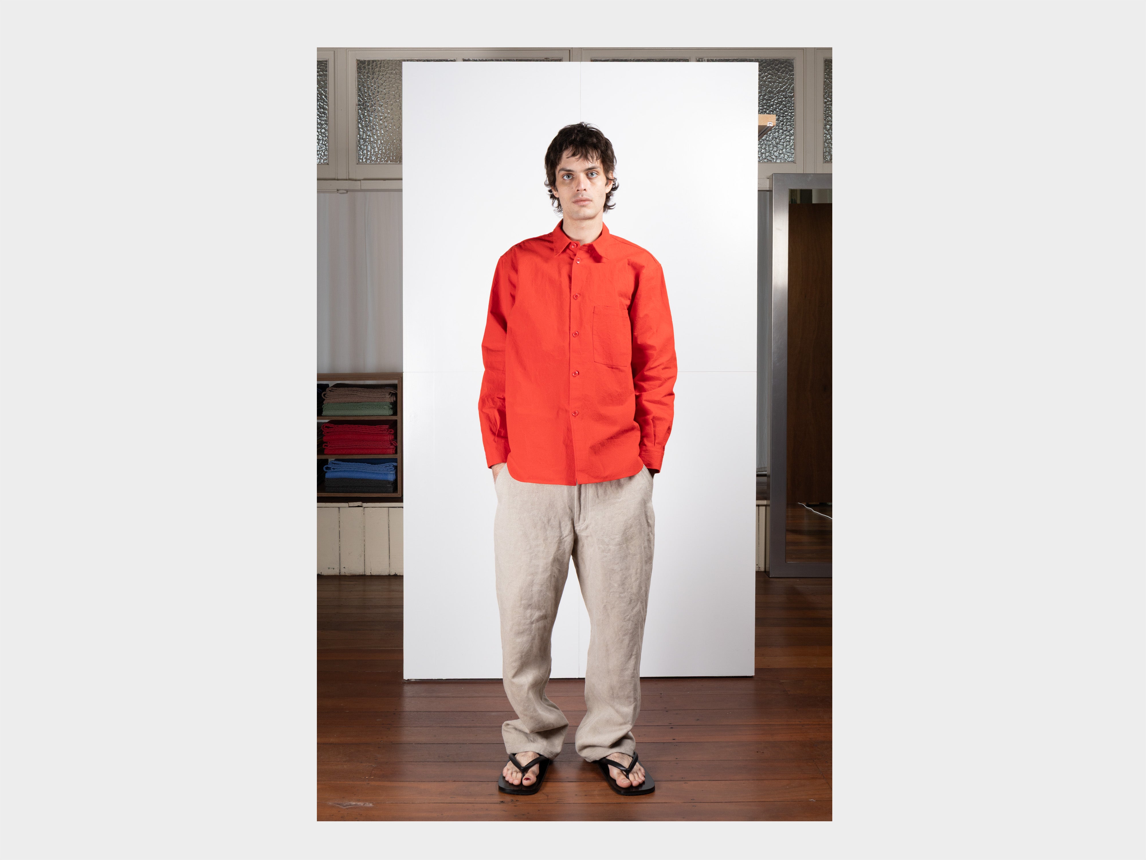 R22S8 "Weather Shirt PK" Banksia Wax