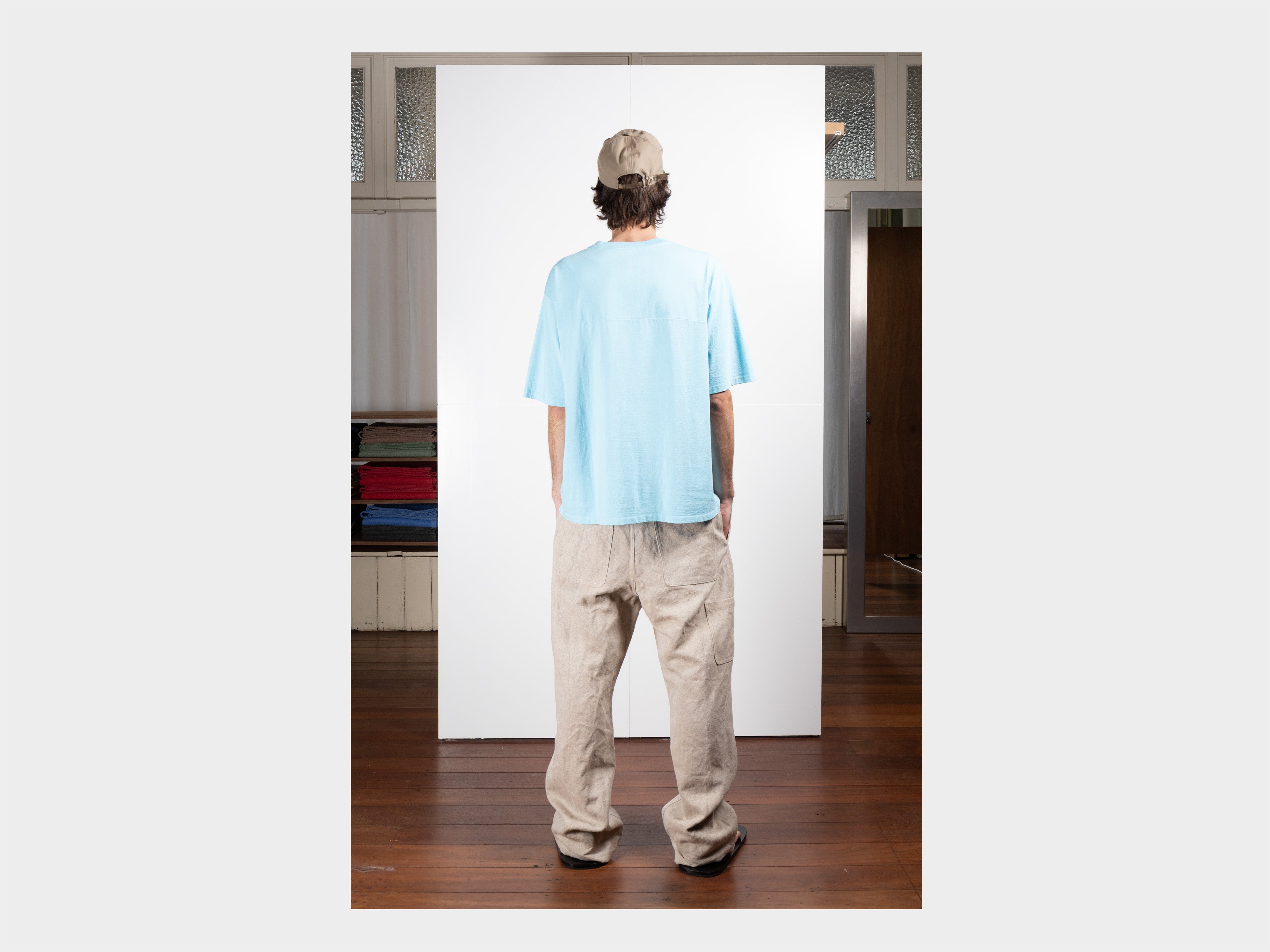 R22T4 "S/S Big T-Shirt" Lagoon