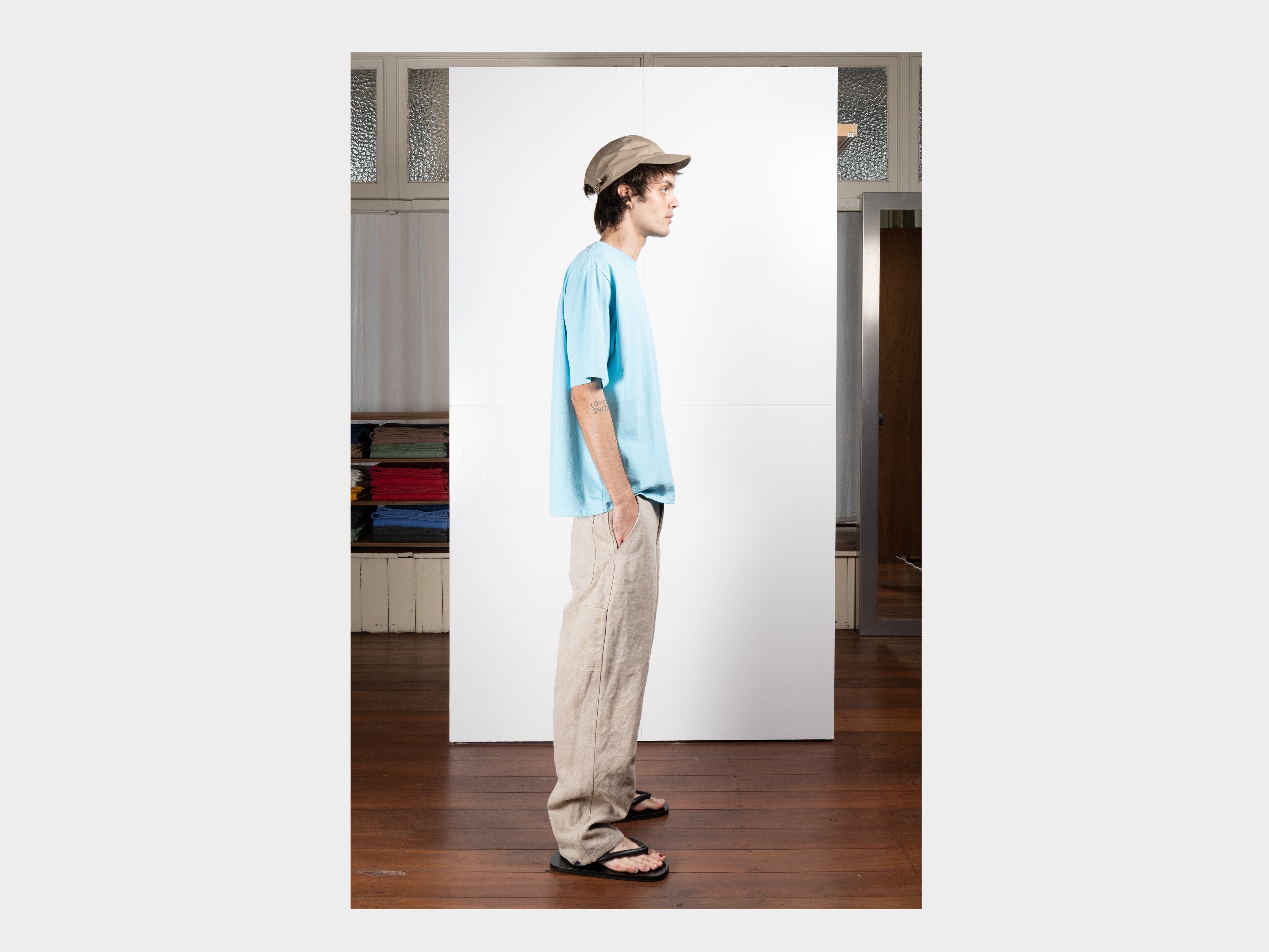 R22T4 "S/S Big T-Shirt" Lagoon