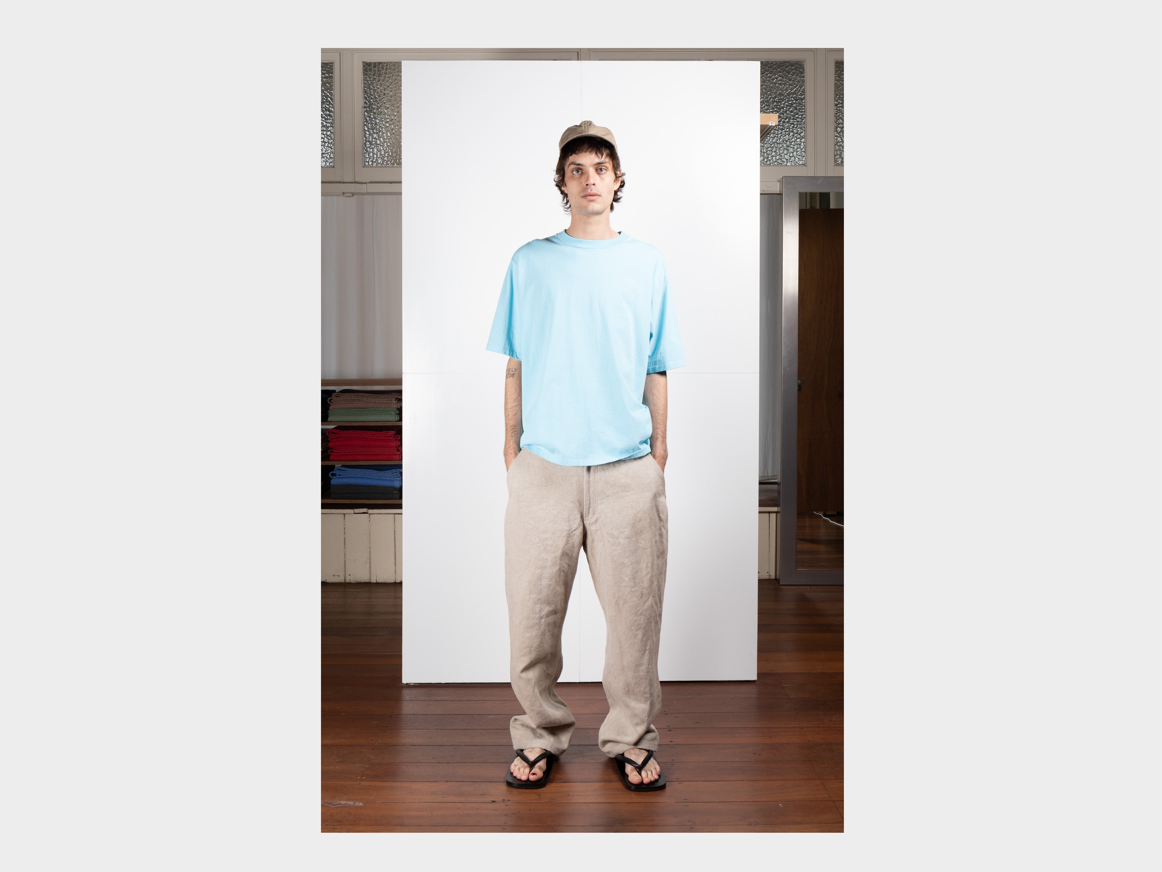 R22T4 "S/S Big T-Shirt" Lagoon